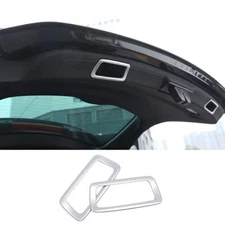 For Maserati Levante 2017~2022 ABS Silver Back Door Tailgate Handle Cover Decor