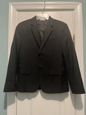 H M Boys Blazer Size 10 Black