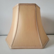 Vintage Silk Lampshade Cream 39x33cm