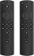 (Pack of 2) New Voice Replacement TV Remote Compatible with Stick 2Rd Gen L5B83H