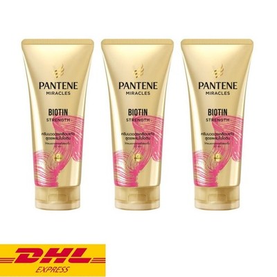 3x Pantene Miracles Biotin Strenght Serum Conditioner for Hairfall Pro-V 270 ml
