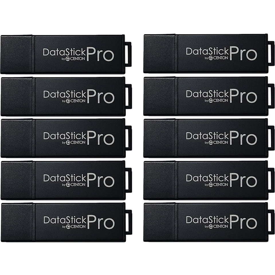 Centon Mp Valuepack Usb 3.0 Pro [black] , 32gb X 10 - 32 Gbusb 3.0 - Black - 10 - Image 2 of 3