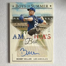 2024 Panini Boys of Summer #AME-BM Bobby Miller /149 Autograph
