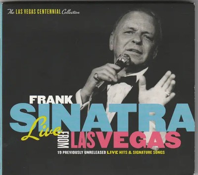 CD Frank Sinatra Live From Las Vegas DIGIPAK Capitol