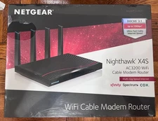 NETGEAR AC3200 1000 Mbps 2 Port 1000 Mbps Wireless Router