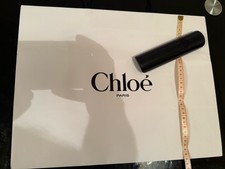 Authentic CHLOE Paper Luxury Gift Bags+Packing Tissue Papr BNWOT Sizes M/L/XL