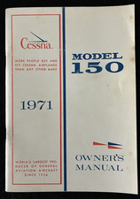 1971 Cessna 150 Owner's Manual information Pilot's Operating Handbook