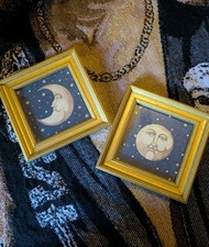 Framed  Mary Beth Zeitzs Celestial Prints Set...