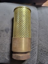 NOS IN BOX 1968 Clayton Mark & Co Heavy Solid Brass Foot Valve #8753A  3/4" 5330