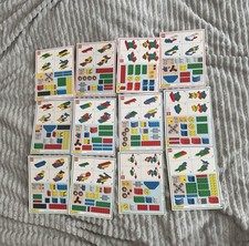 Listing image for Vintage LEGO 1999 Model Cards Complete Set x20 Rose Art LEGO Licensed