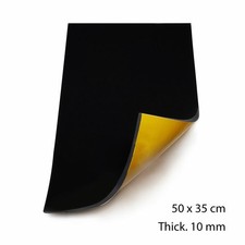 Foglio di Neoprene Adesivo per Moto 35 x 50 cm Spessore 10 mm