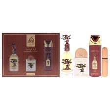 Lattafa Pride Eternal Oud Men 3 Pc Gift Set 3.4oz EDP Spray 3.4oz 6.67oz