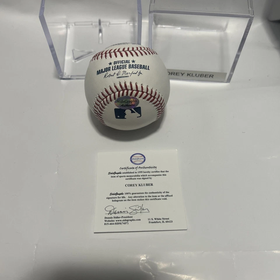 Béisbol firmado por Corey Kluber “2014 AL CY Young” - Indios de Cleveland - Auténtico Foto 4 de 4