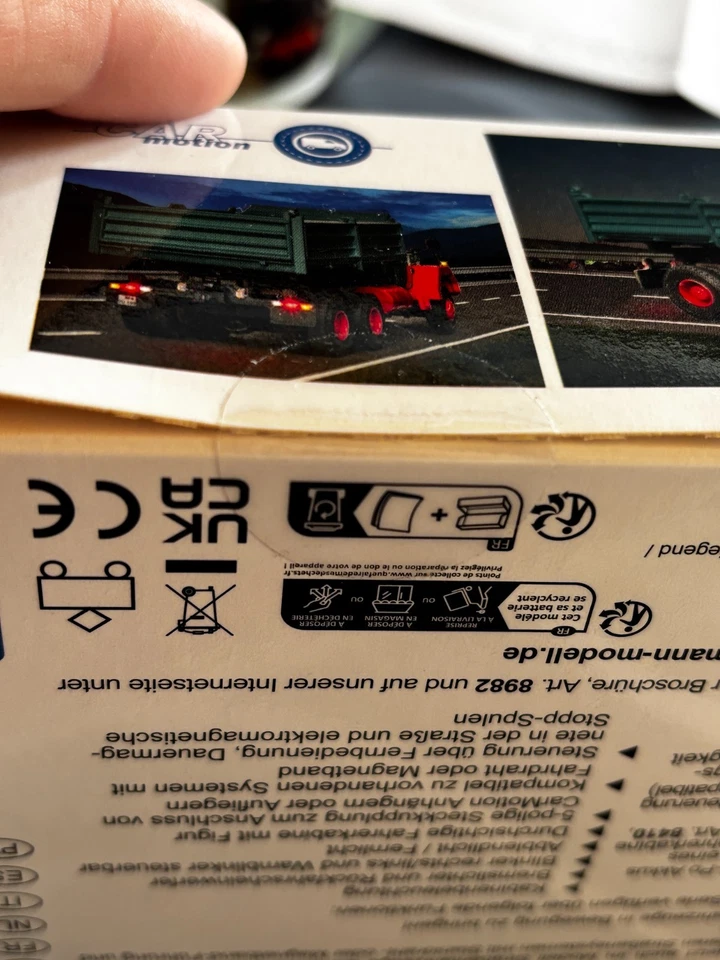 Viessmann CM 8018 Magirus Deutz 3-achs mit Mulde 1:87(H0) - Bild 3 von 3