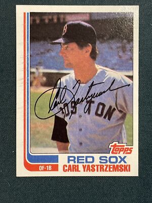 1982 Topps Baseball Card #650 Carl Yastrzemski Boston Red Sox HOF