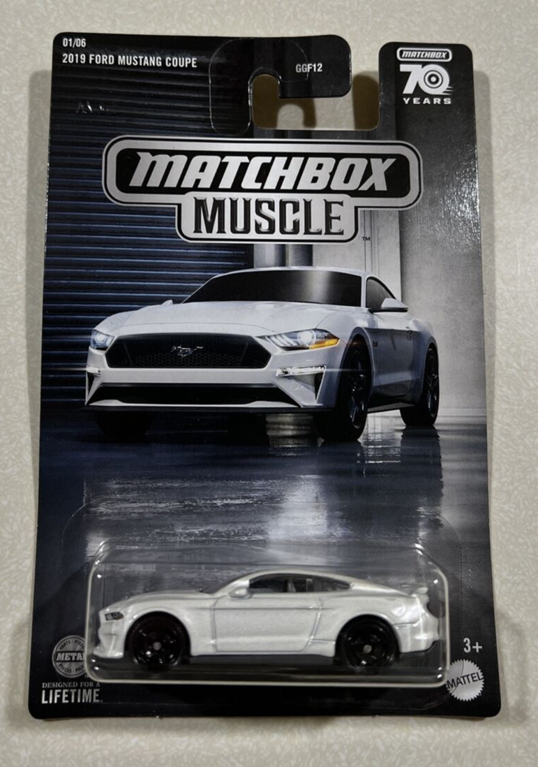 NEW 2023 70YEARS matchbox muscle 2019 ford mustang coupe | eBay