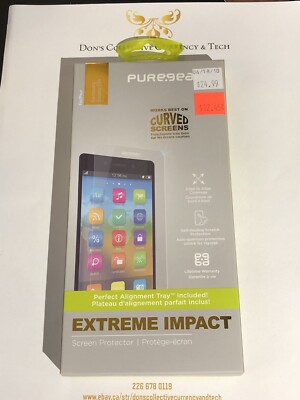 PureGear Extreme Impact Screen Protector & Alignment Tray For Samsung Galaxy S9+