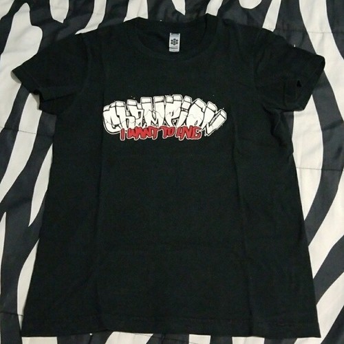 Champion hardcore band merch top tee 