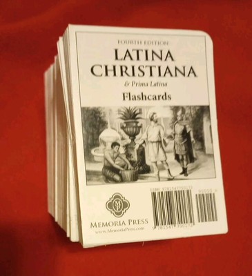 Memoria Press Latina Christiana Flashcards