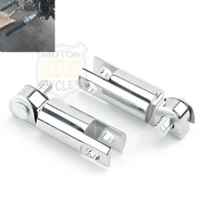 Male Mount Foot Peg Extensions Mount For Harley Touring Electra Glide Sportster 