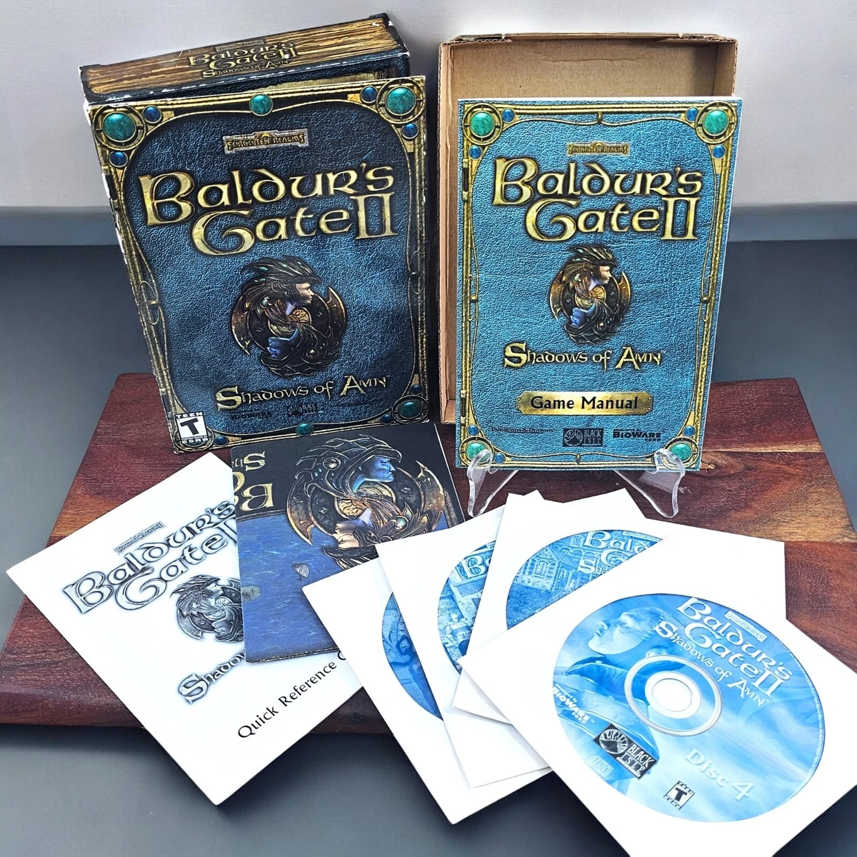 Baldur's Gate II: Shadows of Amn 1998 Video Games for sale | eBay