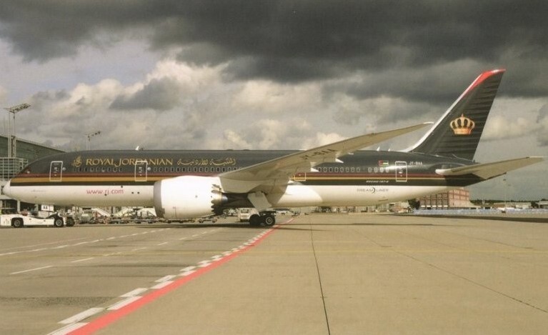 Royal Jordanian Airlines Boeing 787-8 JY-BAA Frankfurt 2014