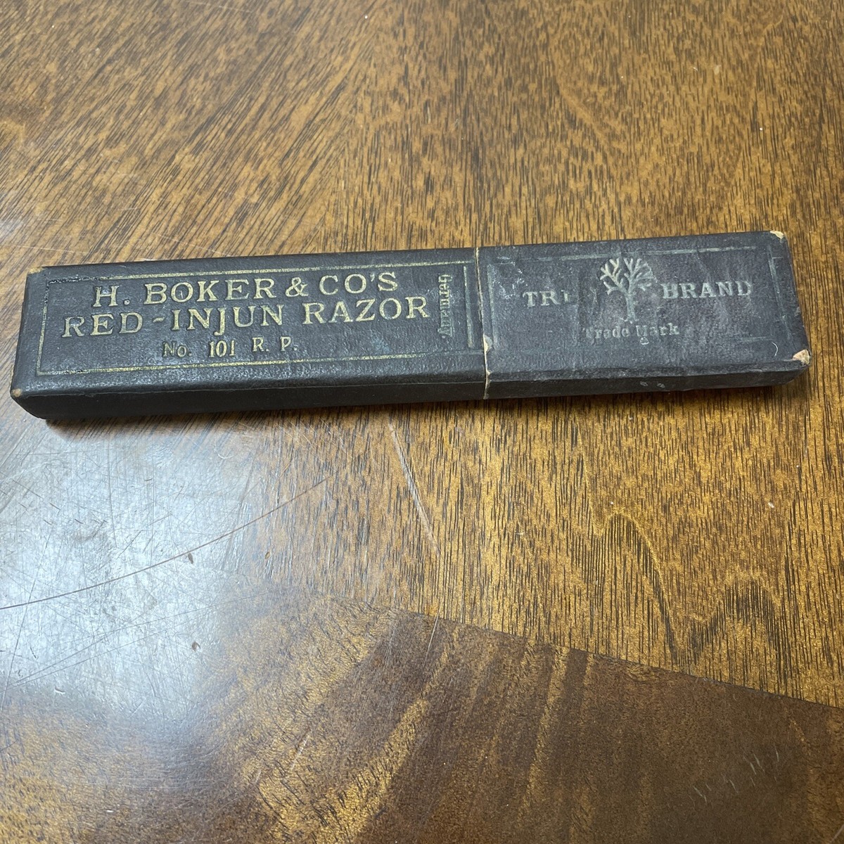 剃刀ドイツ製H.BOKER&CO.INC NEWYORK REDINJUN H. Boker & Co. Red-Injun No 101 — Classic Shaving