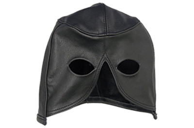 100% Echtleder Henker Maske Kostüm Verkleidung