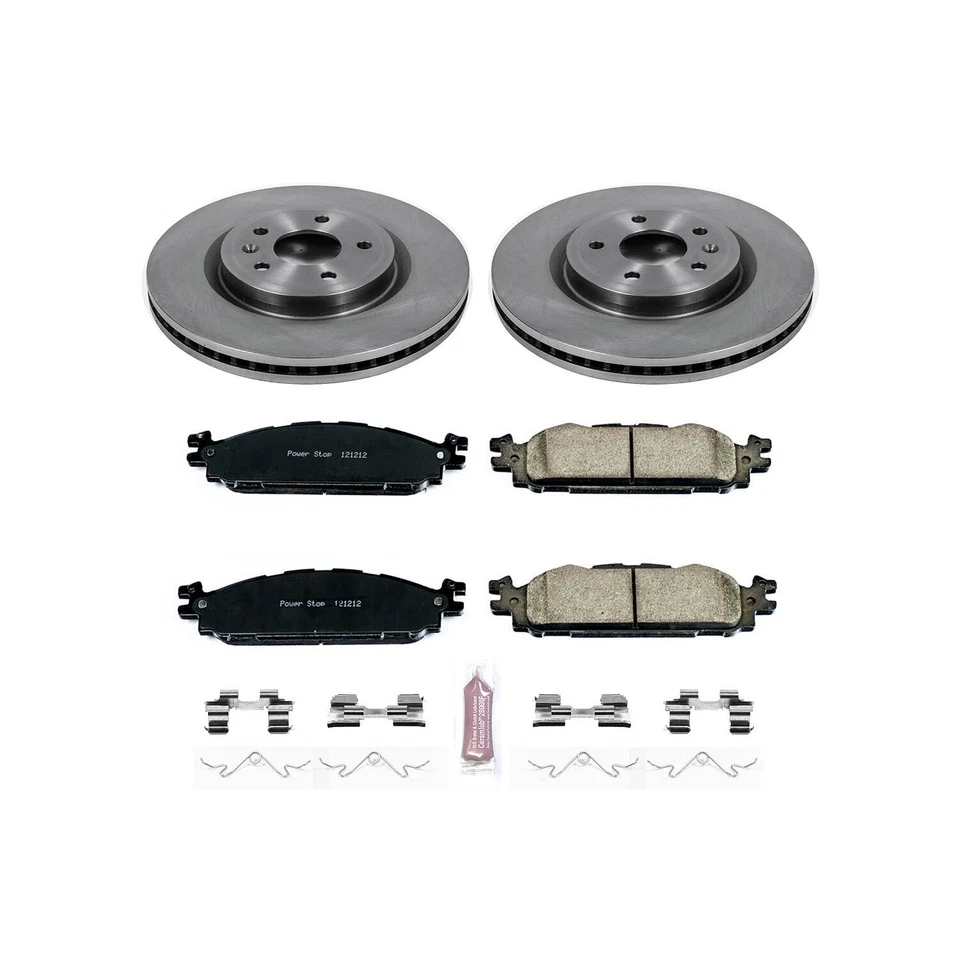 Power Stop 1-Click Autospecialty Replacement Brake Kit for 11-19 Ford Explorer Foto 2 de 2