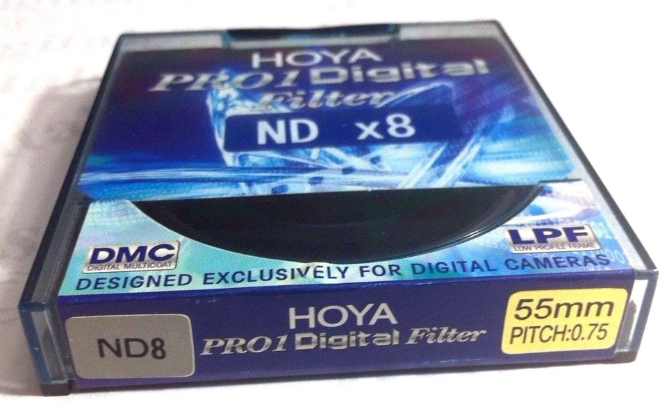 Hoya Pro1 Digital H MC 55mm ND8 NDX8 ND-8 Lens Filter Neutral Density ND 8 55 mm - Image 2 of 4