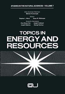 Topics in Energy and Resources                                                 