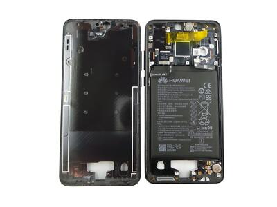 Original Huawei P20 Mittelrahmen Tasten Rahmen + Akku HB396285ECW Gut