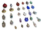 Lot Of 28 Antique Chinese Snuff Bottles! Huge Variety !