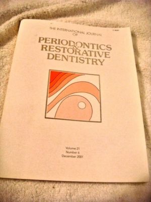 MAGAZINE THE INTERNATIONAL JOURNAL OF PERIODONTICS & RESTORATIVE DENTISTRY V21N6