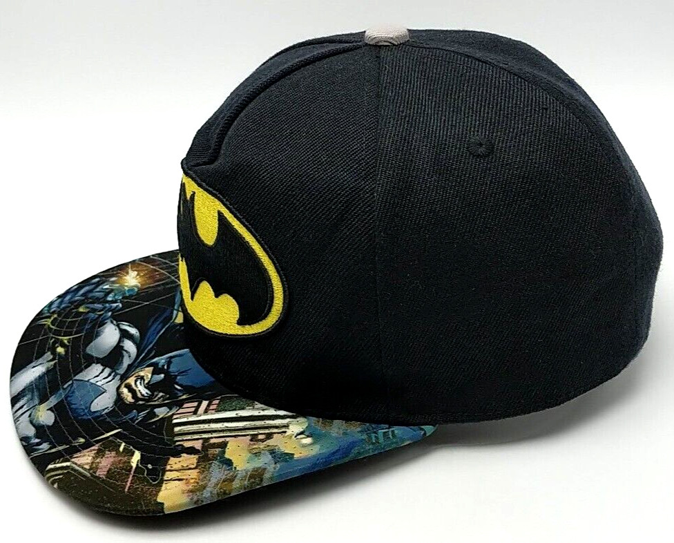 BATMAN hat black licensed adjustable snapback cap - image 2