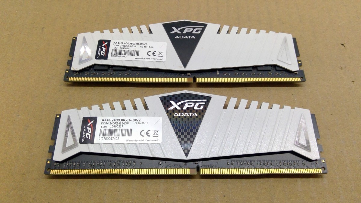 下根田様メモリADATA DDR4 2400MHz 16GB 4枚=64GB ADATA XPG 16GB (2x8GB) DDR4 2400 Desktop Memory