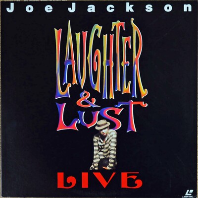 Joe Jackson / Laughter & Lust Live Laserdisc JAPAN LD WML5-7022