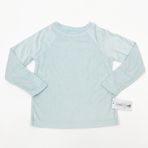 Cat & Jack Boys Size XS 4/5 Cozy Pajama 2 PC Set Bear/Light Blue - Picture 2 of 16