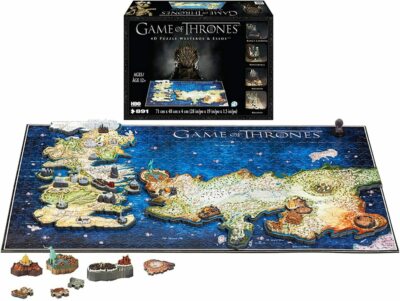Game of Thrones House of the Dragon 3D Puzzle Map of Westeros