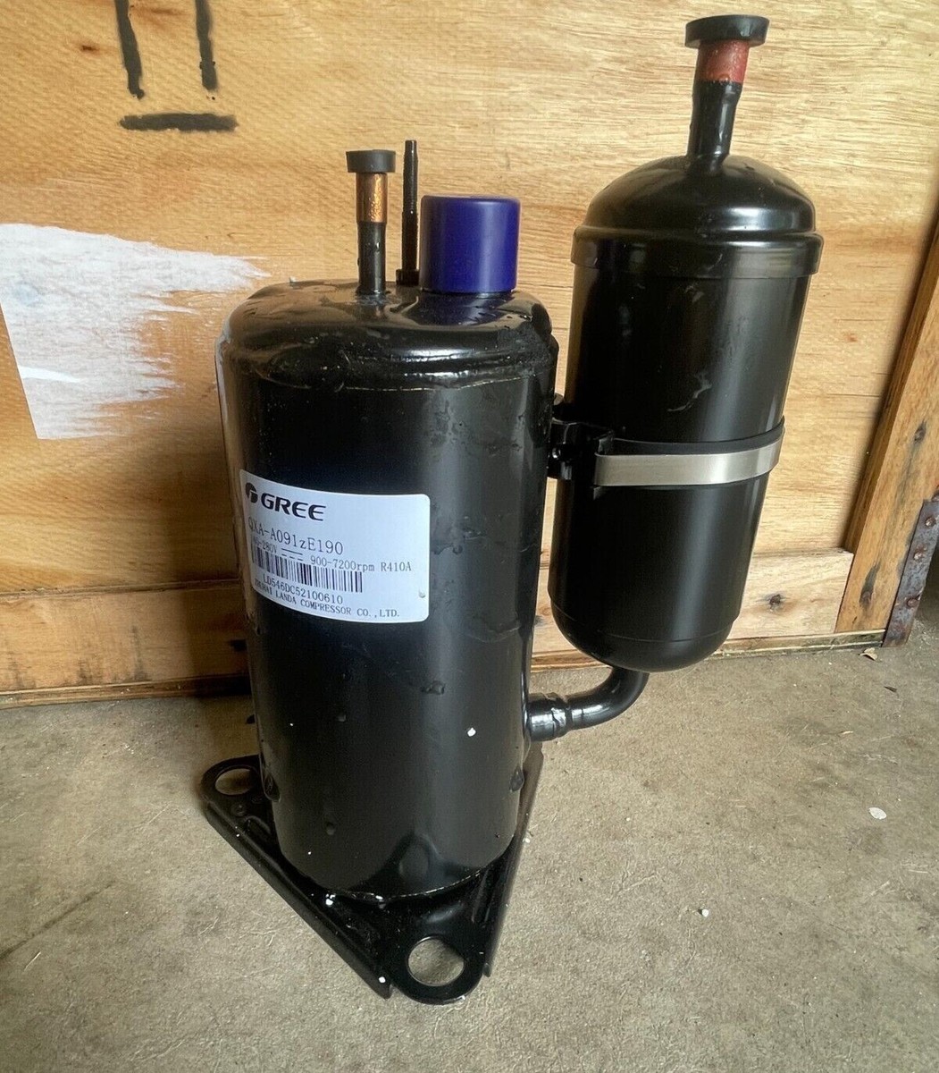 GREE R410A Rotary Compressor 140-280v 900-7200 RPM QXA-A091zE190