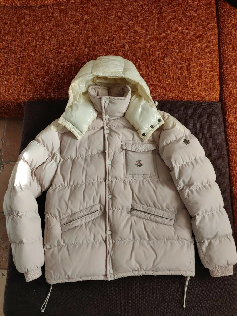 Piumino Moncler Taglia 4 uomo Bianco Vintage