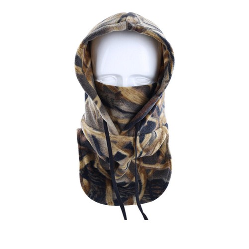 Winter Outdoor Warm Balaclava Neck Ski Full Face Mask Hood Hat for Mens Women - 第 20/45 張圖片