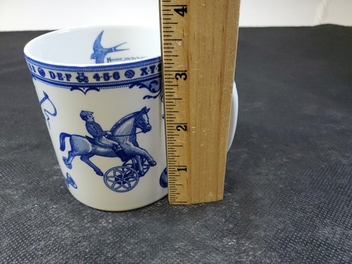 Vintage Spode Edwardian Childhood Mug Blue & White 3 1/4" Very Good - Picture 9 of 15