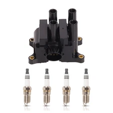 Ignition Coil & Platinum Spark Plug For 2001-2011 Ford Ranger 2.3L FD501 SP432