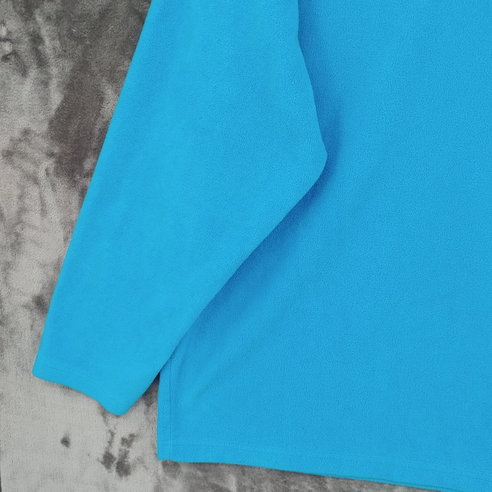 Carolina Panthers Sudadera Polar De Colección Y2K Pullover Cuello Azul XL Poliéster Foto 4 de 4