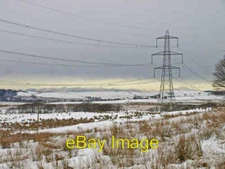 Photo 6x4 Pylon off Neilston /Dunlop Road Gabroc Hill Ben Lomond to right c2009