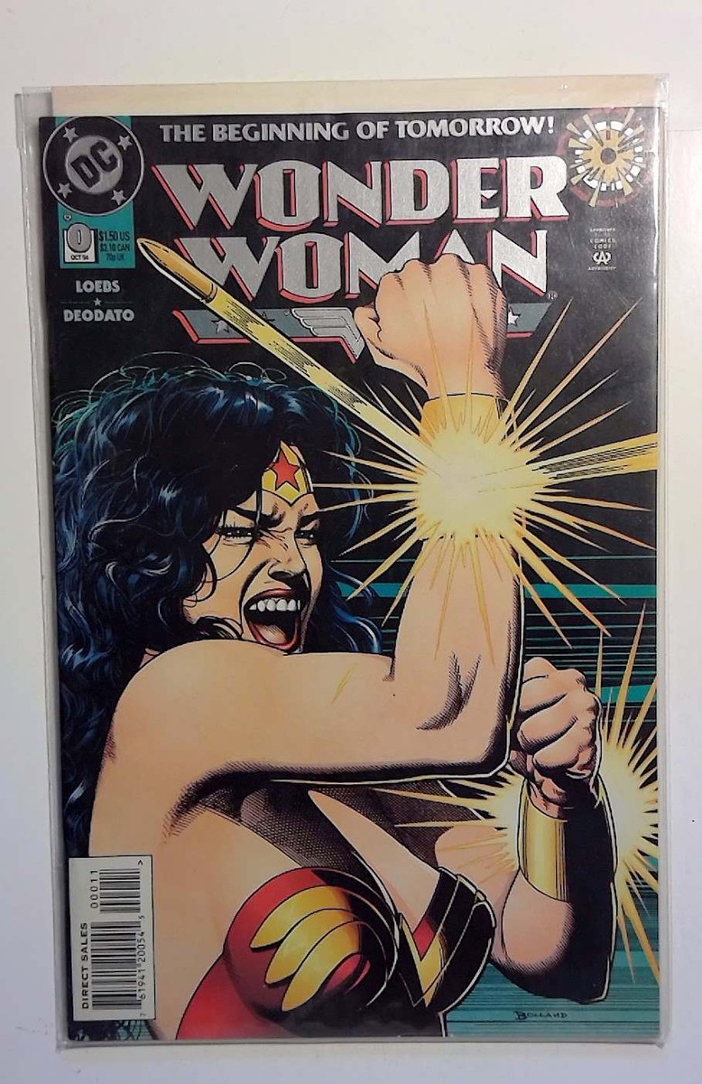 Wonder Woman #0 (1987) DC Comics 8.5 VF+ Zero Hour 2nd Series 1st