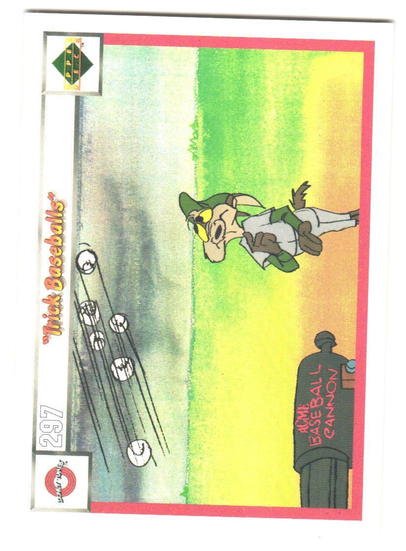 1990 Upper Deck Comic Ball Trick Baseballs #297 / 300