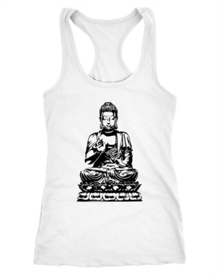 Damen Tanktop Budda Racerback Moonworks 