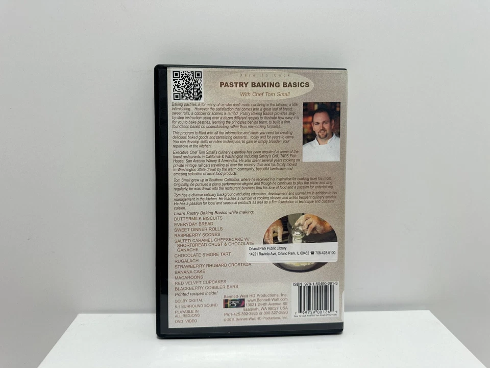 Dare to Cook Pastry Baking Basics with Chef Tom Small (DVD, 2011) - Image 2 of 4